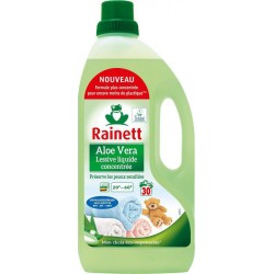 RAINETT Lessive liquide Aloe Vera concentrée 1,5L