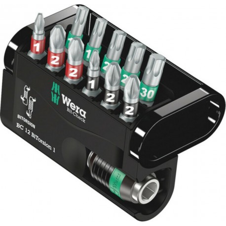 WERA Jeu d'embouts, BiTorsion 12 pièces 05057420001