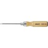 Holex Tournevis pour Phillips, avec manche en bois, Taille empreinte cruciforme: 2 6684502