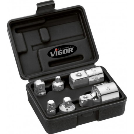 VIGOR Jeu d'adaptateurs 6 x 6 VIGOR V1293