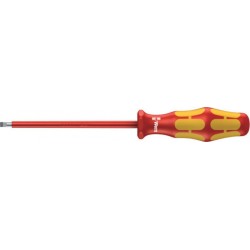 Wera Tournevis d’électricien WERA 100% isolé avec manche Kraftform 3,5 mm 05006110001