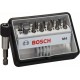 Bosch Embouts de vissage courts qualité extra-dure Robust Line, set de 12 pièces + 1 (M) 25 mm, 12 + 1 pièce 2607002566