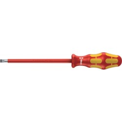 WERA Tournevis d’électricien 100% isolé avec manche Kraftform 6,5 mm 05006125001