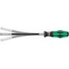 WERA Porte-tournevis Kraftform pour embouts 1/4 pouce C 6,3 avec manche flexible, Emmanchement hexagonal: 6,3 mm 05028161001