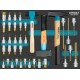 HAZET Jeu de douilles mâles Hazet 163-534/37, nombre d'outils&nbsp;: 37