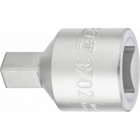 HAZET Douille mâle pour service de vidange 3702-1 ∙ Carré creux 12,5 mm (1/2 pouce) ∙ Profil de carré femelle ∙ 10 HAZET