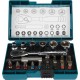 Makita Bit-Set 21 pièces avec clé à cliquet dans boîte plastique B-54081