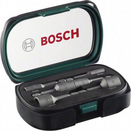 Bosch Set de 6 douilles monoblocs 2607017313