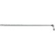 Wiha Clé mâle TORX® à tête sphérique avec jambe courte, argent titane (40976) T30 x 191 mm, 19,2 mm