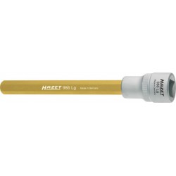 HAZET Douille mâle 986LG-4 ∙ Carré creux 12,5 mm (1/2 pouce) ∙ Profil à 6 pans intérieurs ∙ 4 HAZET