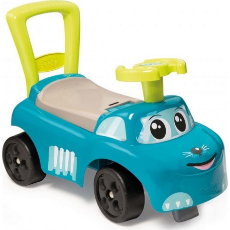 SMOBY Porteur auto bleu