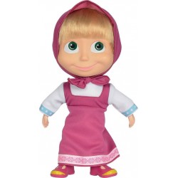 SMOBY Poupée Masha soft 23cm Masha et Michka