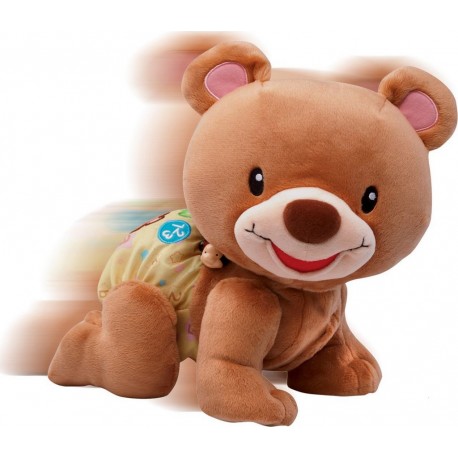 VTECH Peluche interactive ourson 1, 2, 3 Suis-moi