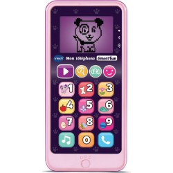 VTECH Téléphone Emoti'fun rose