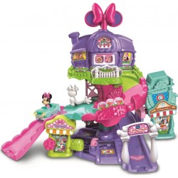 VTECH Le monde enchanté de Minnie + Cabriolet magique de Minnie Tut Tut Bolides