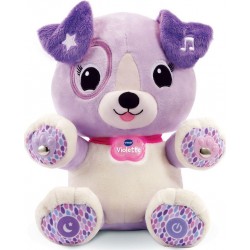 VTECH Peluche interactive Violette mon amie pattes magiques