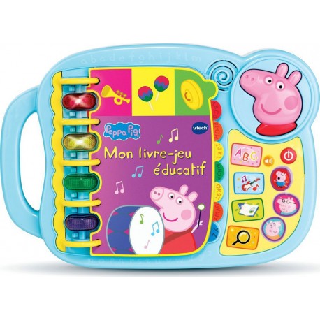 VTECH Peppa Pig Mon livre-jeu éducatif