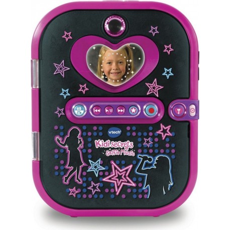 VTECH Agenda électronique Kidisecrets selfie music noir