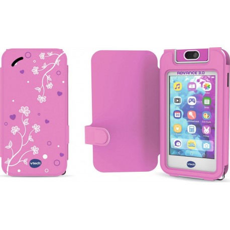 VTECH Étui de protection Officiel KidiCom 3.0 Rose