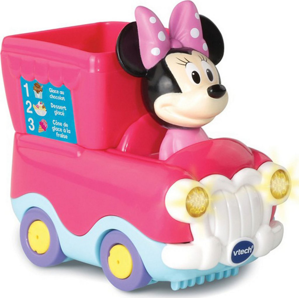 VTECH Tut Tut Bolides Mickey et ses amis Le magi-camion des délices de  Minnie 