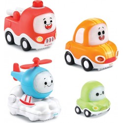 VTECH TUT TUT CORY BOLIDES PACK 4 VEHICULES