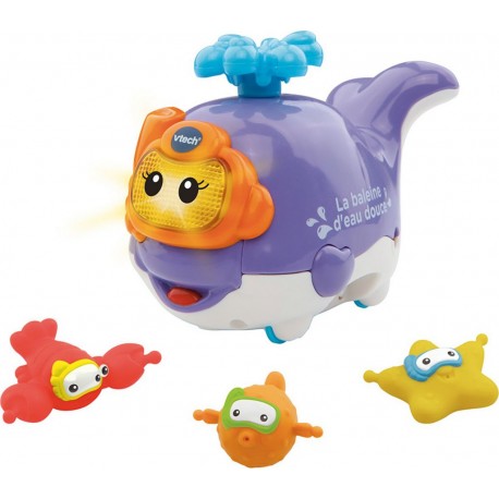 VTECH Frimousse la baleine d'eau douce Tut Tut Marins