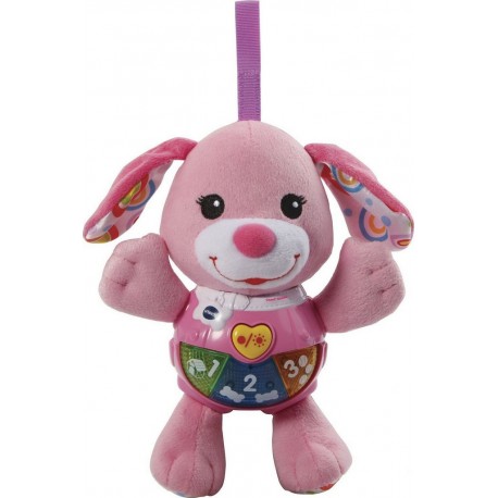 VTECH Peluche Chant'toutou rose