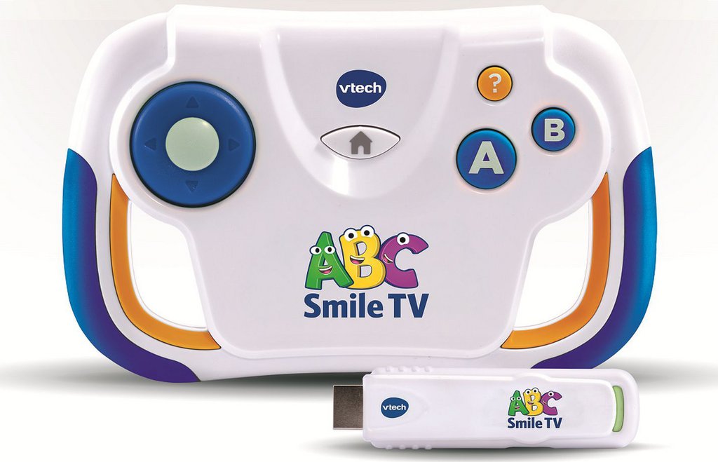 VTECH Ma première console TV éducative ABC smile TV 
