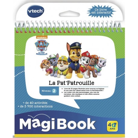 VTECH Livre La Pat'Patrouille Magibook - version française