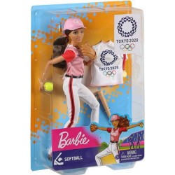 MATTEL Barbie Softball Tokyo JO 2020