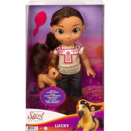 MATTEL Spirit Poupée Lucky en jean 38cm