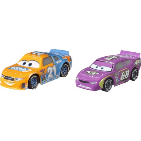 MATTEL Mattel Pack de 2 véhicules Cars Speedy Comet et Parker Brakeston