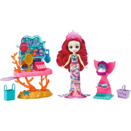 MATTEL Mini-poupée Enchantimals Ocean Treasures Shop