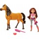 MATTEL Coffret Poupée Lucky et son cheval Spirit