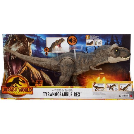 MATTEL T rex morsure extrême Jurassic World