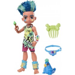 MATTEL Cave Club Poupée Slate et accessoires