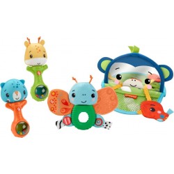 MATTEL Fisher-Price Coffret Mes Premiers Jeux Jouet d'éveil bébé