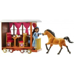 MATTEL Coffret cadeau Spirit le train de Lucky