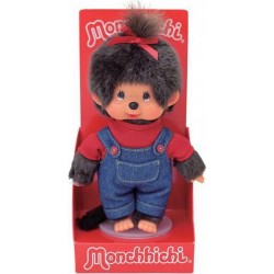 BANDAI Poupée Monchhichi Veste en jean