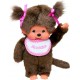 BANDAI Monchhichi Fille Rose 20cm Dès 24 mois