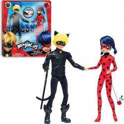 BANDAI Pack de 2 poupées 26cm Miraculous