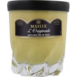 Maille L’Originale Moutarde Fine de Dijon (en forme de verre à Whisky) 280g (lot de 6)