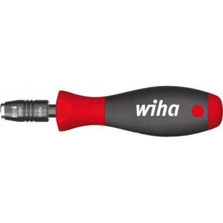 Wiha Tournevis avec porte-embout SoftFinish® CentroFix, verrouillable mécaniquement 1/4 (40331) 149 mm