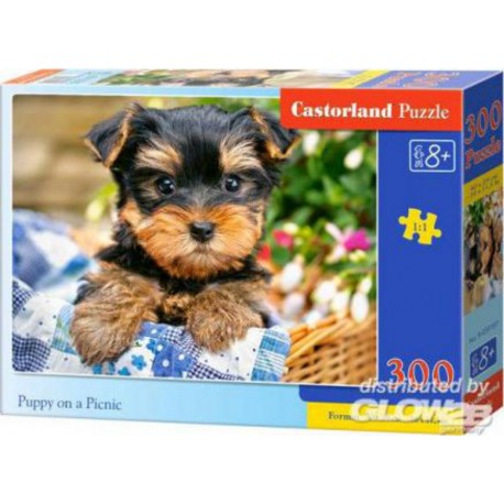 Castorland Puzzle Puppy on a Picnic, puzzle 300 pièces