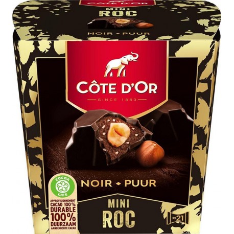 Côte d'or Mini roc Noir 195g 195g