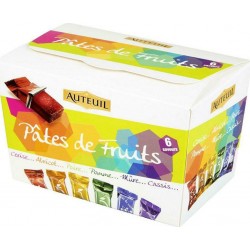 Auteuil Ballotin batonnets pâtes de fruits 300g