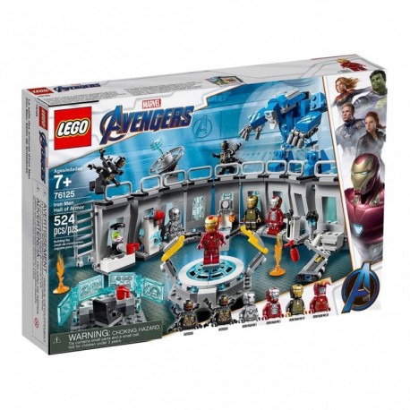 LEGO 76125 Marvel - La Salle des Armures d'Iron Man