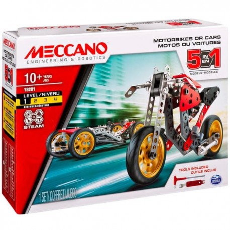 MECCANO 19201 - Motos ou Voitures