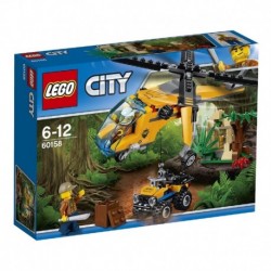 LEGO 60158 City - L'hélicoptère cargo de la jungle