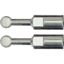 KS Tools Jeu d'adaptateurs pour roulement à billes, 2 pièces, Ø 8,0 mm 700,1506